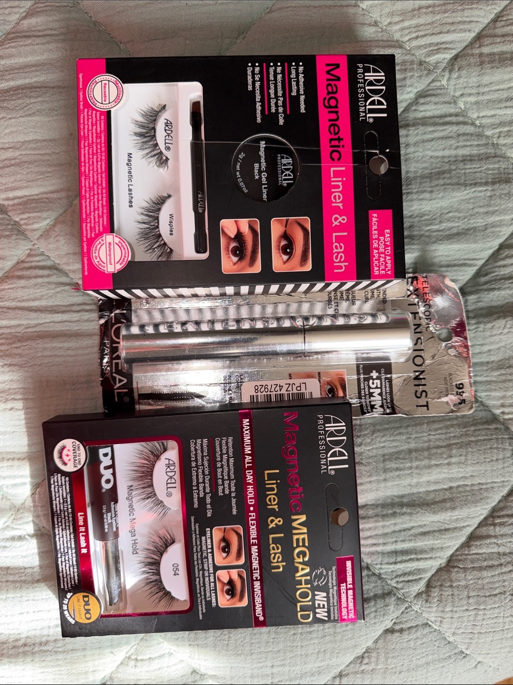 Ardell Magnetic Liner & Lash Kit x2 and L’Oréal Telescopic Extensionist RV:$37